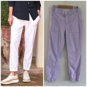 Frank & Eileen Jameson Utility Joggers Size 4 Lavender